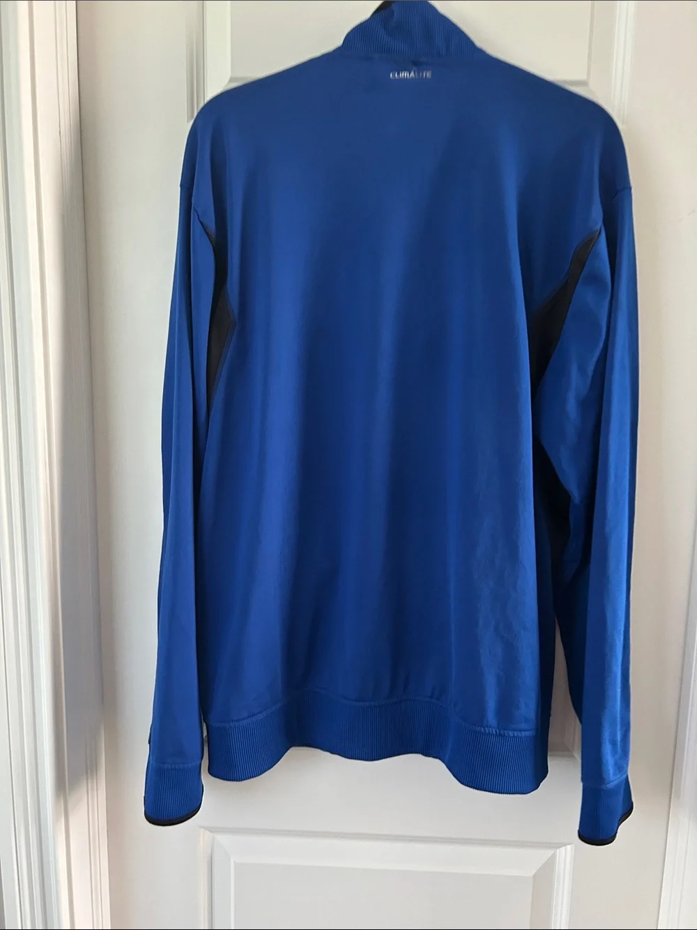 Adidas Men's Size L Blue Track Jacket